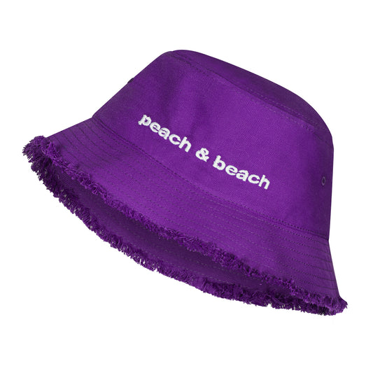 Bucket hat in purple